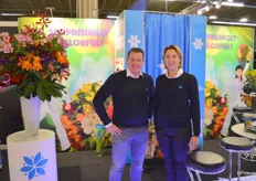 Rick en Caroline Tesselaar van Tesselaar Alstroemeria, een van de allergrootste kwekers in alstroemeria-land, en bovendien een van de meest innovatieve. Zo wordt er steeds meer geteeld met LED.